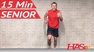 15 Minute Senior Workout - Low Impact Exercises for Seniors Elderly Men & Women Older People | HASfit