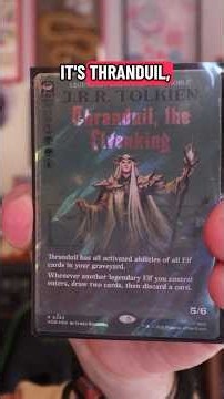 Thranduil, The Elvenking. #mtg #mtgcommunity #mtgcommander #deckbuilding #decktech