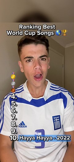 My Re-ranking for Best World Cup Songs 🎶🌎 #worldcup #worldcup2022