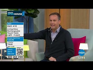 Living Glow Rechargeable Touch Table Light 2pack