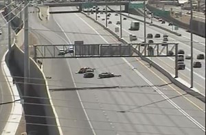 2 deadly multi-vehicle crashes shut down Las Vegas valley freeways