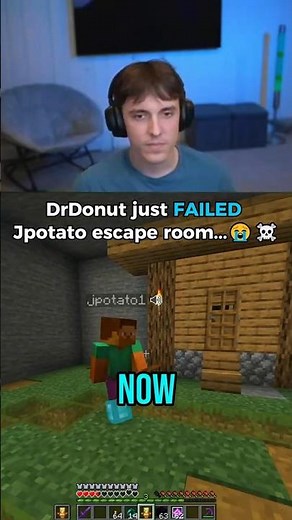 DrDonut Encounters Jpotato Escape Room...😭☠️
