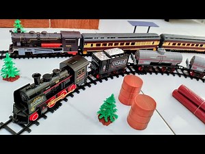 Railway Model EP.2 : Testing and assembly of Classic Steam Train tracks / Miniature Steam Trains