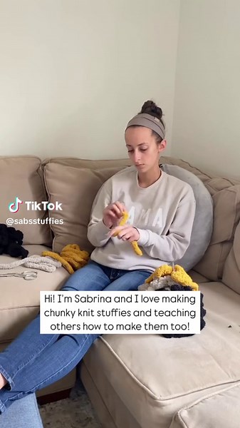 Learn to Make Chunky Knit Stuffies with Sabrina | Popper the Penguin Tutorial