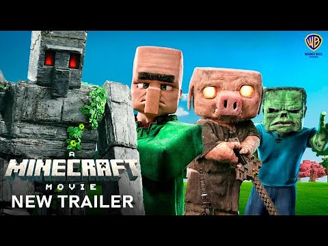 Minecraft | "ALL NEW TRAILER" | TV Spot (HD) | minecraft movie trailer