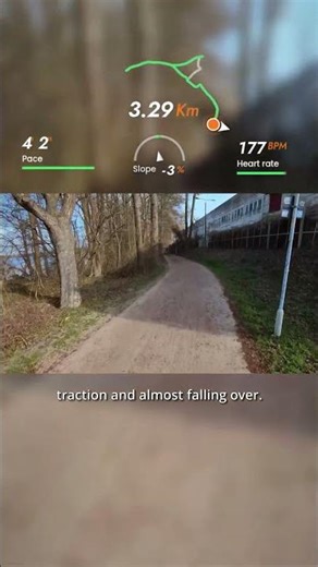 Almost Falling Over During a U-Turn! ⚠️ #RunningFails #Parkrun #Oops