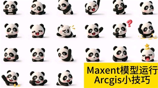 Maxent模型运行，参数设置，结果显示。