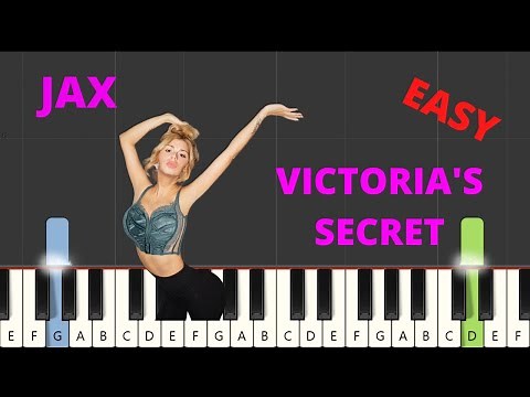Jax - Victoria's Secret ( Best EASY Piano Tutorial) ( + Sheets / Noten )
