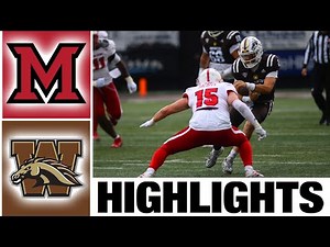Miami (Ohio) vs Western Michigan Highlights I College Football Week 7 | 2023 College Football