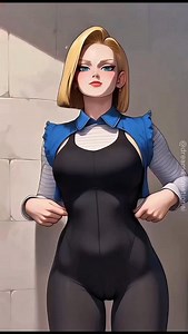 18 🥰🔥🔥 #android18 #dragonballz #aiart #fanart | Glowryai