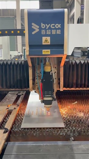 Laser Cutting Small Holes in Sheet Metal #lasercutting #sheetmetal #metalfabrication #fiberlaser