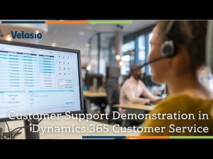 Customer Support in Dynamics 365 Customer Service Demo