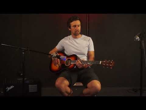 FENDER ACOUSTIC CP-60S PARLOUR SUNBURST - QUICK REVIEW