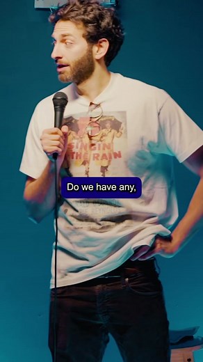 Musical theater is nothing to sneeze at 🎭🤧🤣 #musicaltheater #standupcomedy #crowdwork #comedy #funny #pepper