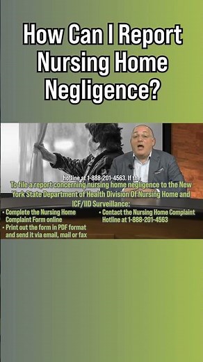 How Can I Report Nursing Home Negligence?