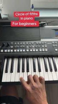 Circle of fifths for beginners #piano #pianosol #musicology #pianotutorial #pianocover #gospelsong