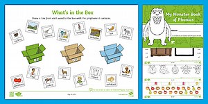 Phonics Screening Survival: My Monster Book of Phonics