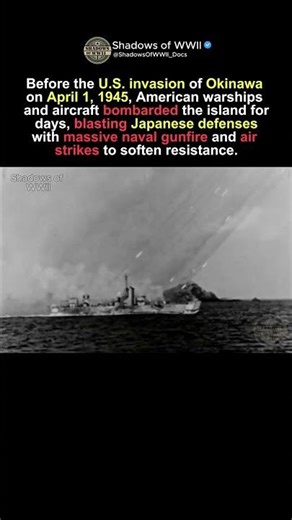 Okinawa 1945: The 5-Day Naval Firestorm