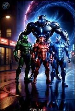 Five Heroes Fuse Into One God | Cinematic AI Sci-Fi Transformation