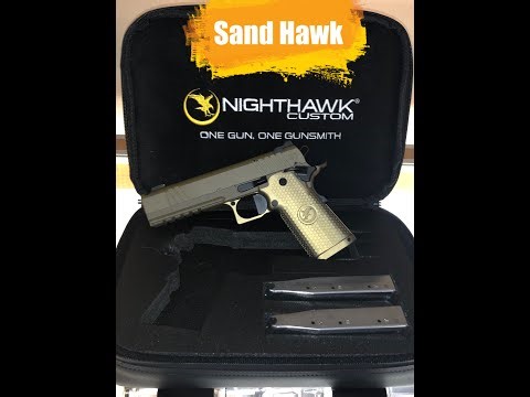 Sand Hawk by Nighthawk Custom:First shots and disassembly