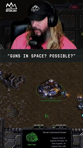 Terran Marines Firing Weapons in Space Explained