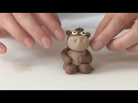How To Form A Fondant Monkey