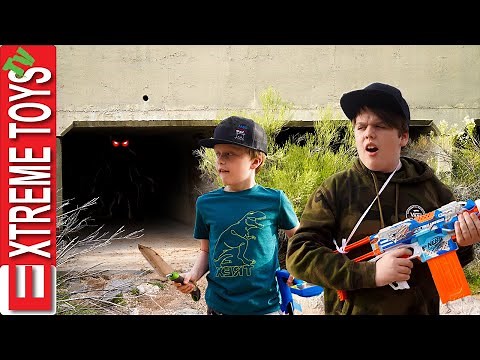 Exploring a Spooky Tunnel for Treasure! Mysterious Beast Invasion!