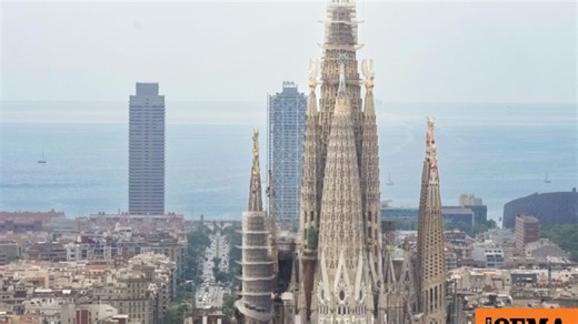 Η Σαγράδα Φαμίλια έγινε η ψηλότερη εκκλησία στον κόσμο με ύψος 162,91 μέτρα - Είναι υπό κατασκευή από το... 1882