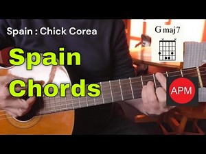 Spain Guitar Chords