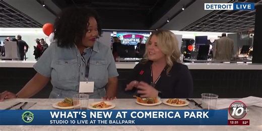 Studio 10 LIVE at Comerica Park previewing new food, merch this season