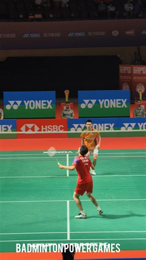 🏸 One court. Two fighters. Endless intensity #badminton | Badminton power games