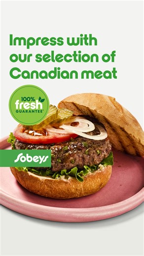 Keep your grill and your guests full with fresh BBQ must haves from Sobeys – made with Canadian meat and delicious ingredients. | Sobeys