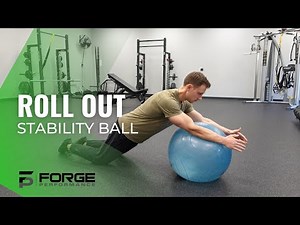 Stability Ball Roll Out