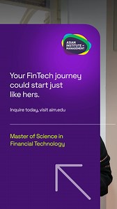 1K views · 2K reactions | For Patricia Caringal, the Master of Science in Financial Technology isn’t just about numbers, it’s about impact. What began as a natural extension of her work—where data, policy, and finance intersect—has evolved into a deeper purpose: to stay relevant, lead innovation, and shape the systems that move economies forward. Now, she’s proof that when finance meets technology, transformation follows. | Asian Institute of Management | Facebook