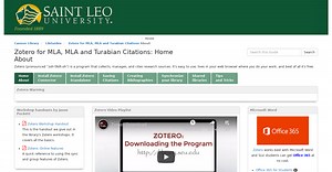 LibGuides: Zotero for MLA, APA and Chicago Citations: Start Here
