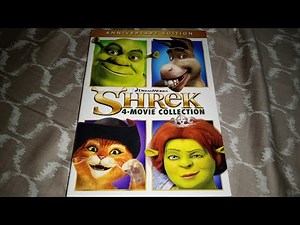 Shrek 4-Movie Collection Anniversary Edition (2018) Rerelease DVDS Review