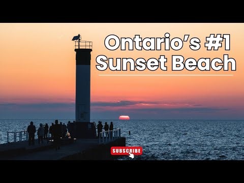 This Ontario Beach Has the Most Stunning Sunset Ever 🌅 | Grand Bend Vibes