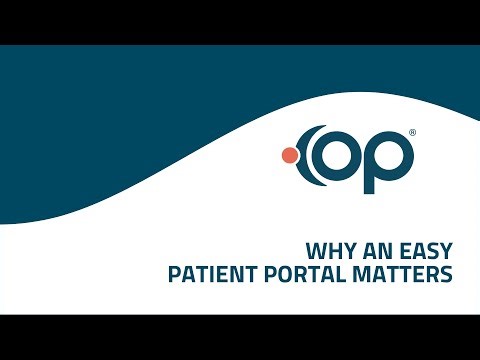 Why an Easy Patient Portal Matters