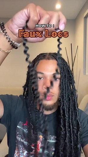 Men's Faux Locs: Installation and Styling Tips