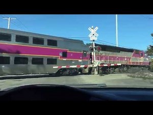 Boston MBTA - Outbound Commuter Rail Train - Chelsea, MA (April 2015)