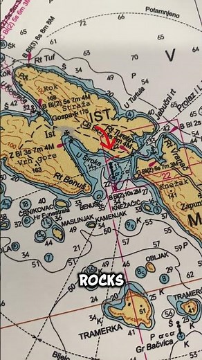 What Do These Symbols Mean on a Nautical Map?🧭🗺️