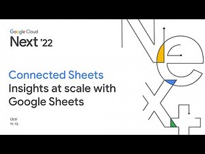 Insights at scale with Google Sheets