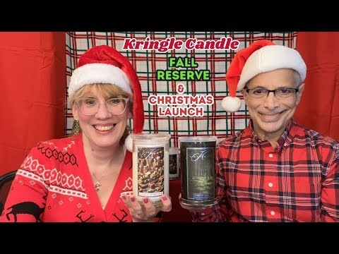 Kringle Candle Fall Reserve & Christmas Candles Launch Tomorrow at Noon!