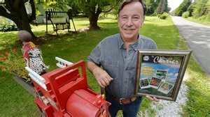 Retired Springfield firefighter uses woodworking skills to create fire truck mailboxes