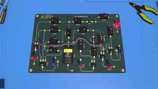 《电路解谜实验室 🔋 Electronics Puzzle Lab》2024年5月23日发售