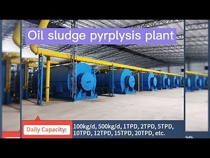 Waste Oil Sludge Treatment Recycling Machine---Pyrolysis Plant to Regenerate Fuel Oil/Diesel