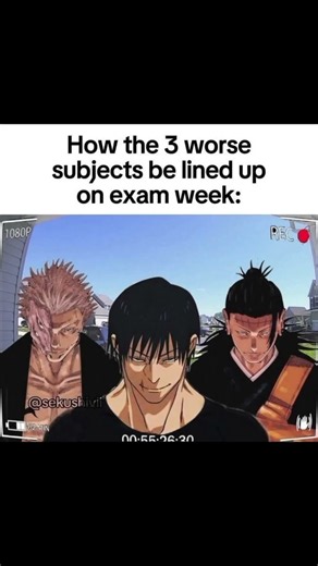 How they line up #anime #memes