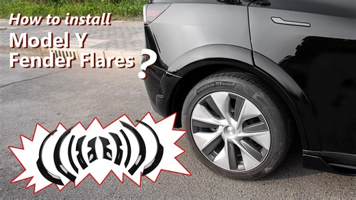 Watch How to install Tesla Model Y Fender Flares on Amazon Live