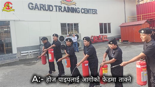 🔥 Today’s Session: Fire Fighting! Our trainees learned how to handle fire emergencies with proper techniques and safety measures. 💪 Training skills for real-life situations! . . #garudtrainingcentre #backboneheroes #FirefightingChallenges #FirefightingChallenges #FireFighting #SafetyFirst #EmergencyTraining #FireSafety #SkillsForLife #TraineeTraining #BePrepared #FireDrill #SafetyTraining #LearnAndProtect #FireAwareness #StaySafe #TrainingDay #FireResponse | Garud Training Center Pvt. Ltd