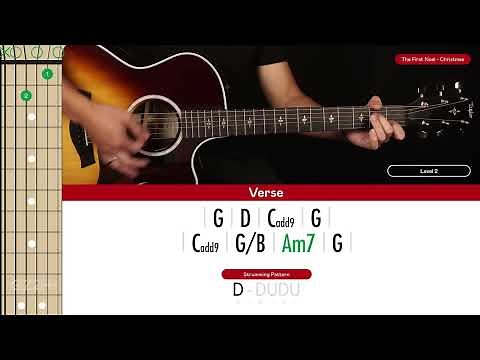 The First Noel Guitar Cover Christmas Carol 🎸|Tabs + Chords|